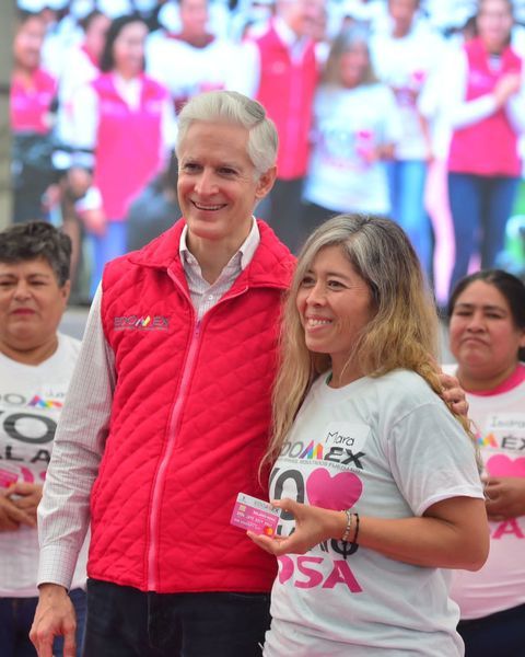 Beneficia Salario Rosa a más de 591 mil Amas de casa, quienes lo emplean en el bienestar de su Familia: Alfredo Del Mazo