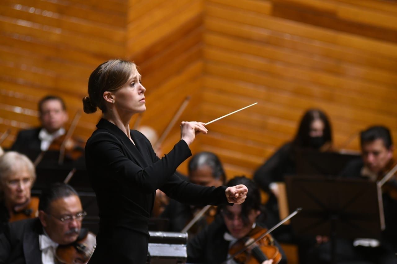 Vibra Público con Grandes de la Música Alemana Interpretados
por la Orquesta Sinfónica del Estado de México.
