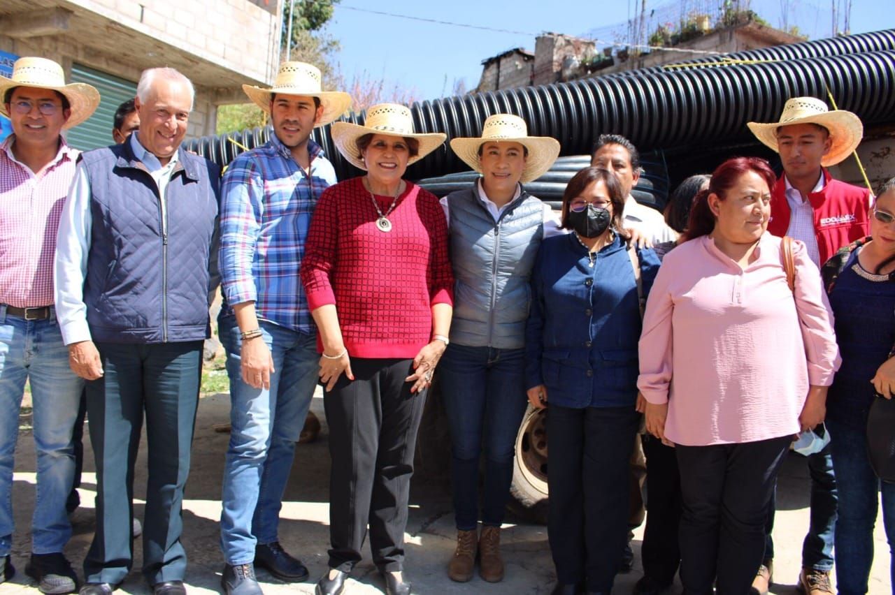 Inicia GEM Construcción de Sistema de Agua Potable 
en la Comunidad de San Pedro del Rosal, Atlacomulco.