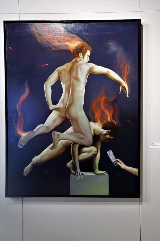 Exhiben Esencia del Fuego
en ’El Mural del Milenio’
