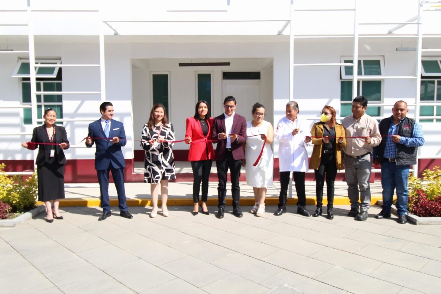 El presidente municipal de Papalotla, Rodrigo Ruiz, inauguró ’Ciudad Salud’