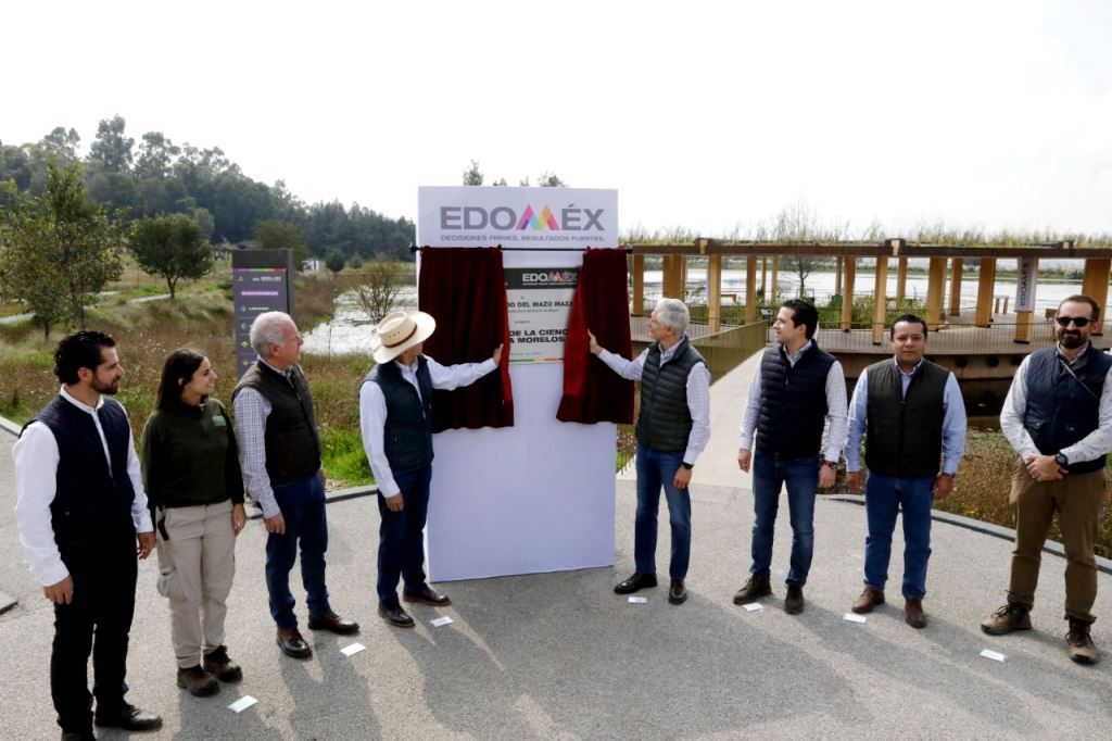 Alfredo del Mazo abre puertas del Nuevo Parque de la Ciencia en Sierra Morelos en Toluca