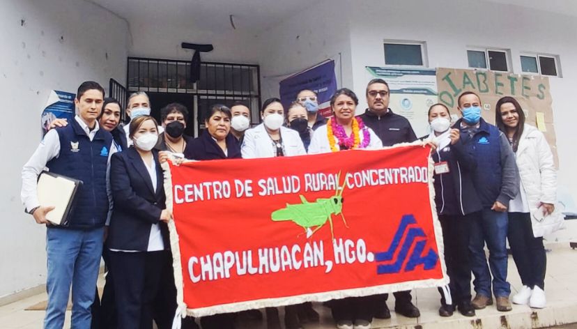 Secretaria de Salud entrega obras en Chapulhuacán