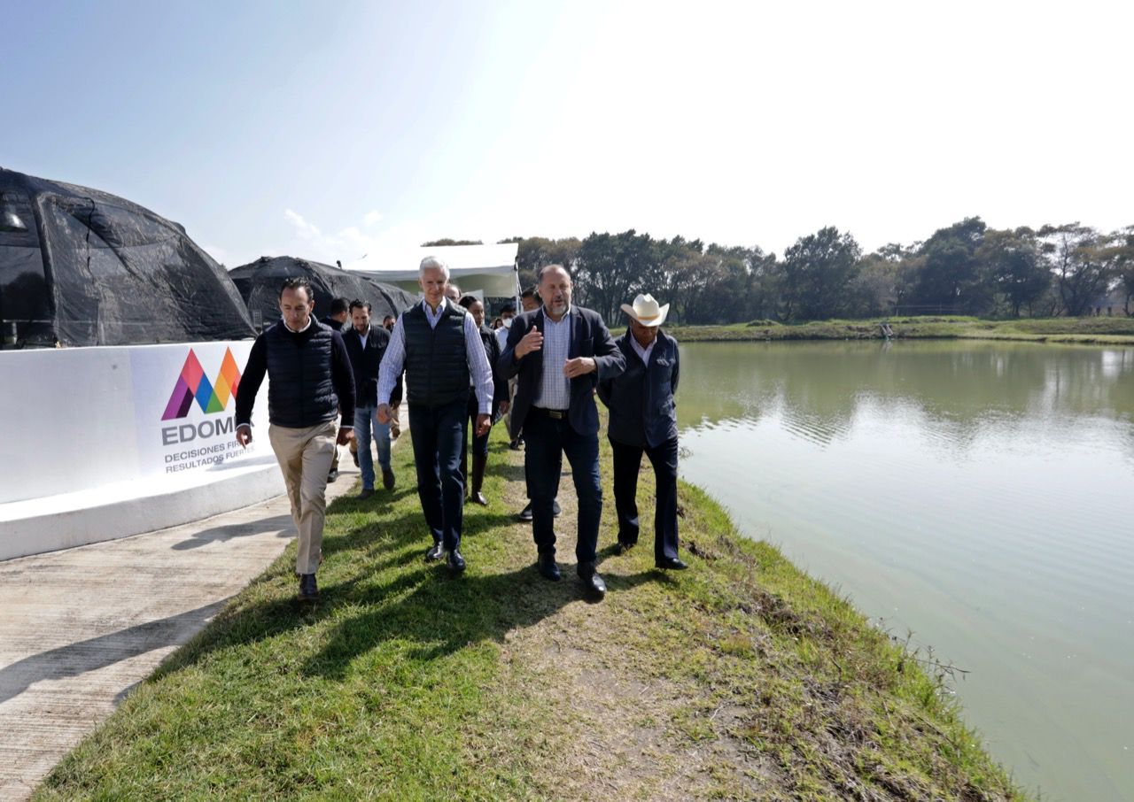 Presenta Alfredo Del Mazo Convenio entre Edoméx y la Agencia de Cooperación Internacional de Japón: para Impulsar la producción Acuícola