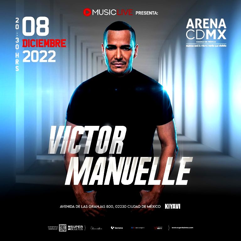 El Salsero Víctor Manuelle regresa a México con Show en la Arena México