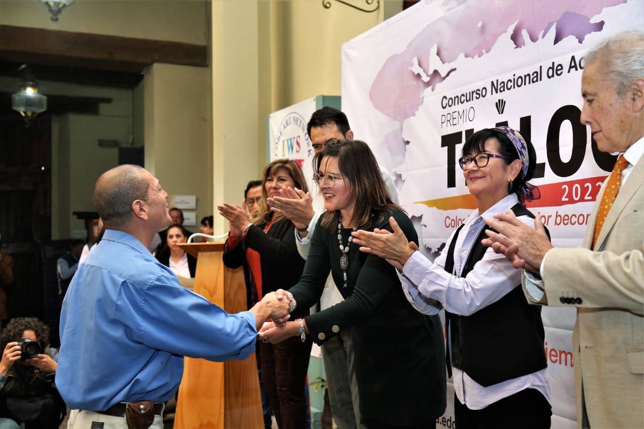 Inauguran Muestra y Premian a
Ganadores del Premio Tláloc 2022.
