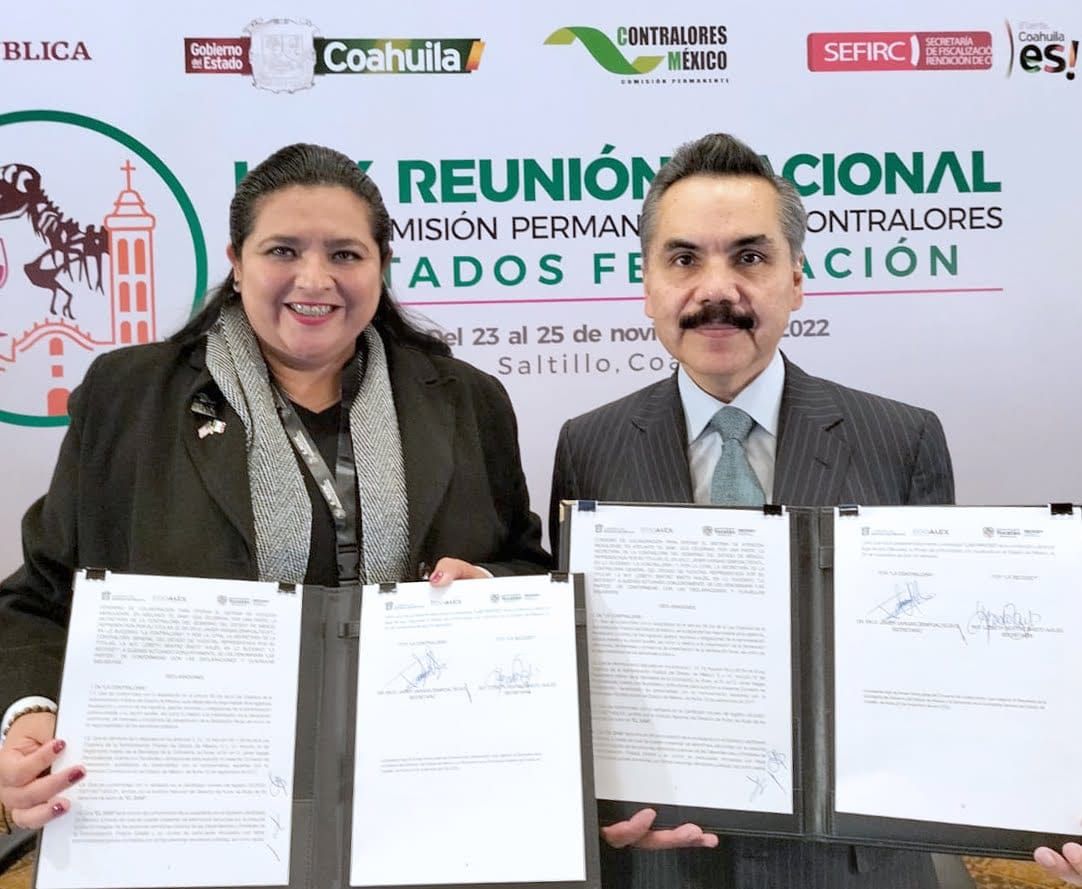 Presenta GEM Prontuario Disciplinario, Unico
en el País, en Reunión Nacional de Contralores.
