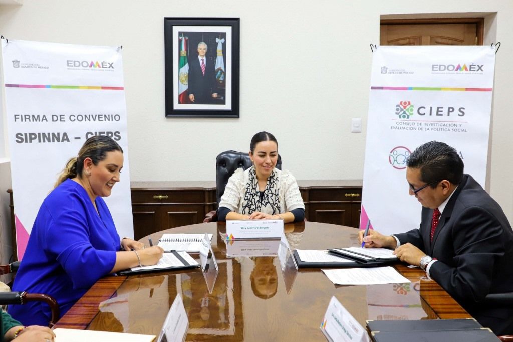 El CIEPS firma convenio en beneficio de la niñez y la adolescencia mexiquense