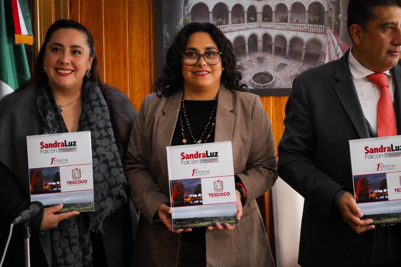 Entrega de informe en Texcoco cumple con los cinco ejes marcados en el Plan de Desarrollo Municipal