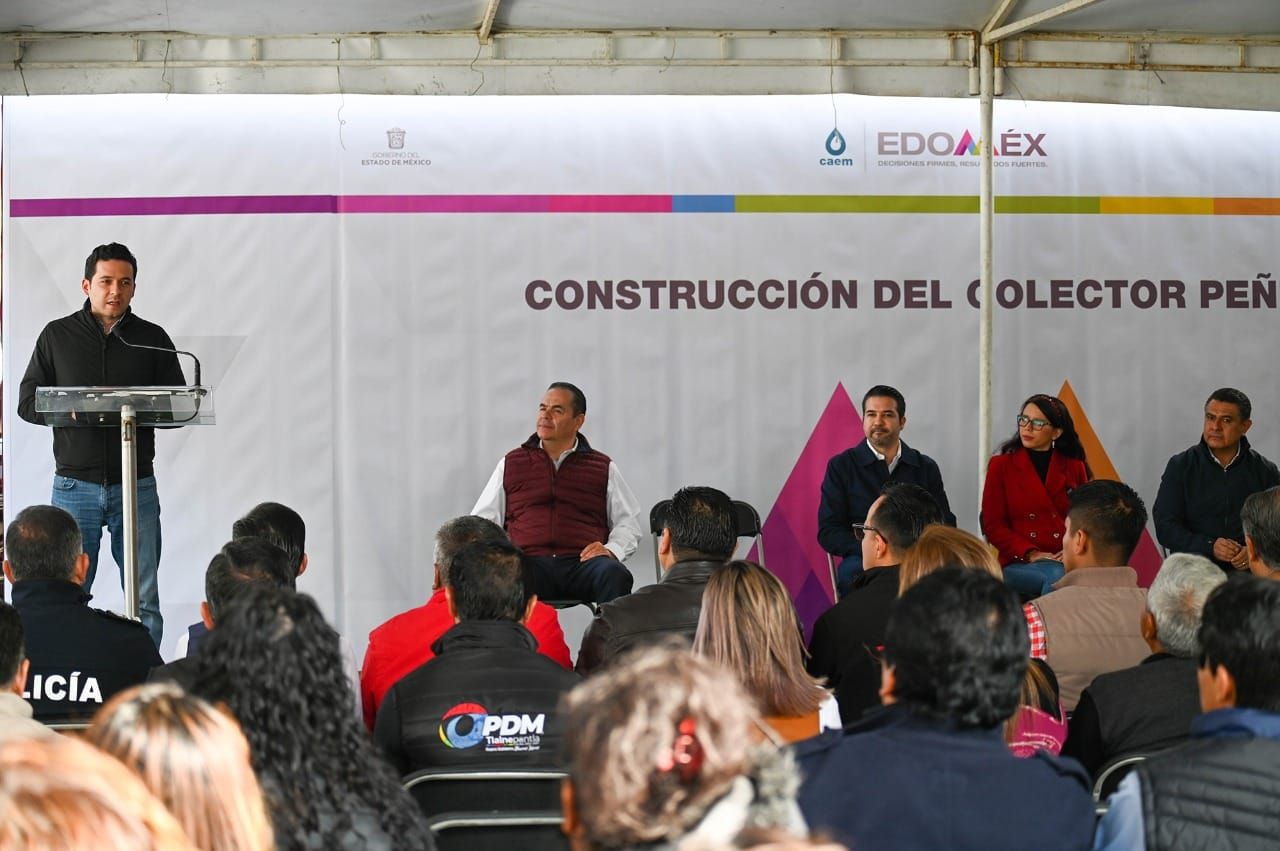 Inicia GEM Obra Hidráulica en Tlalnepantla para aliviar Inundaciones en el Periférico
