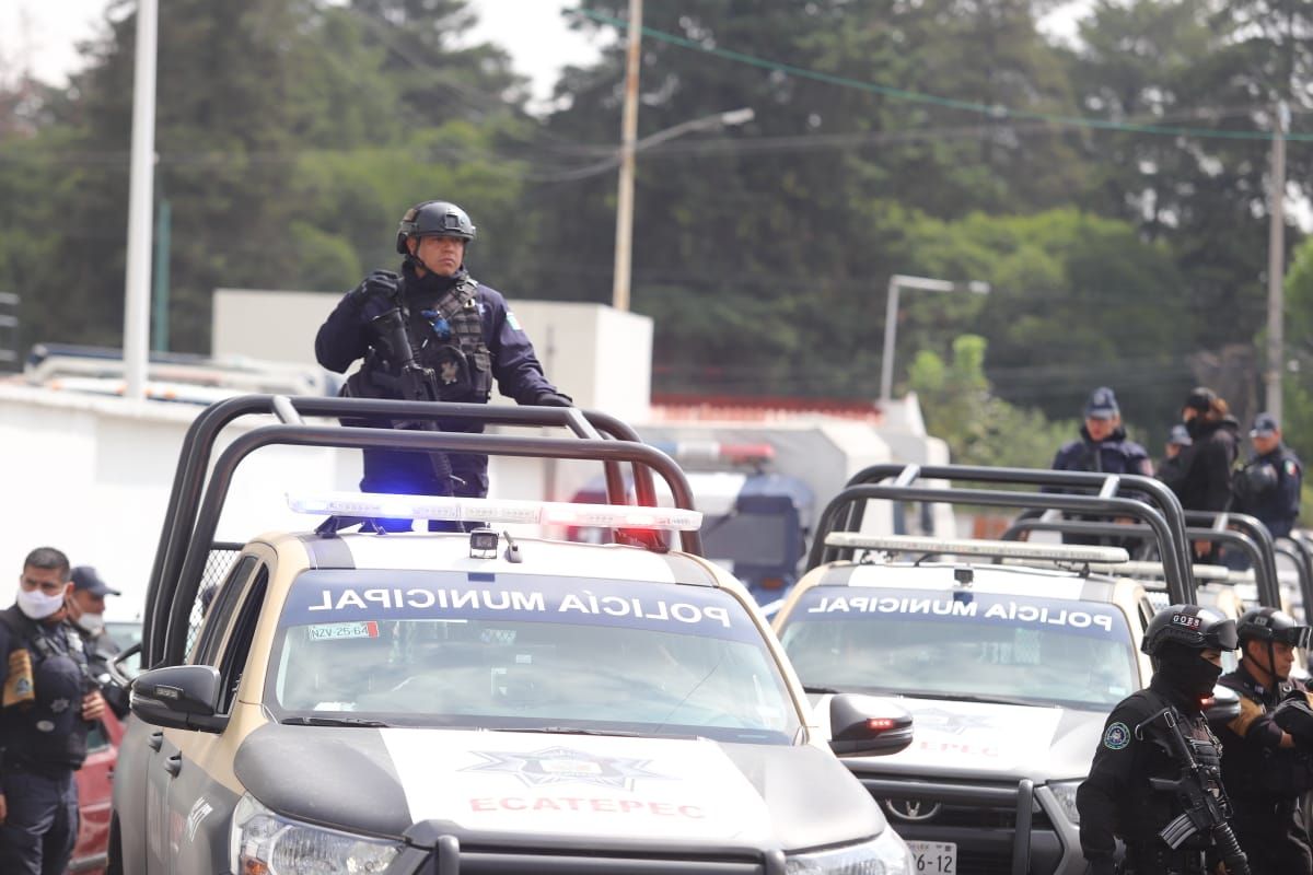 Bajan más de 20% delitos de alto impacto en Ecatepec este año