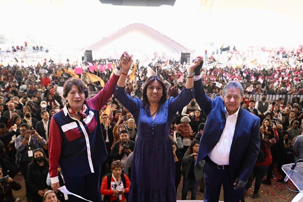 A Chimalhuacán le faltaba la justicia: Delfina Gómez