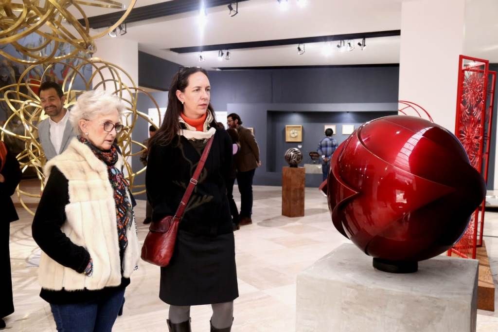 El Museo de Arte Moderno alberga la exposición ’El Cosmos y El Tiempo’, de Yvonne Domenge 