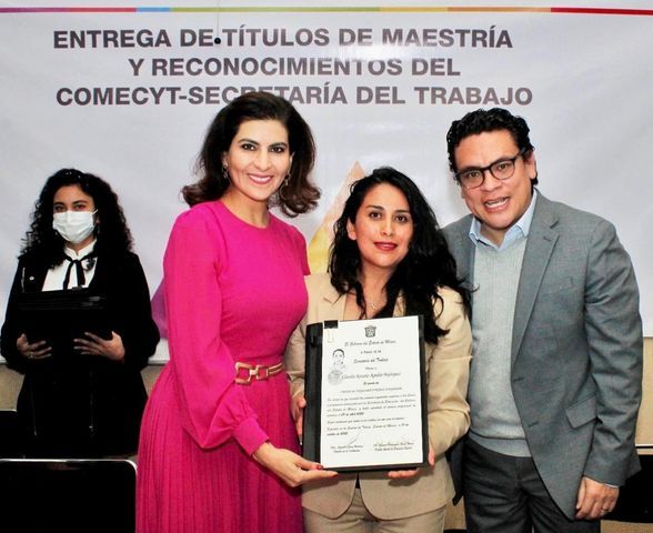 Entregan Títulos a Egresadas y Egresados de la Maestría en Seguridad e higiene ocupacional