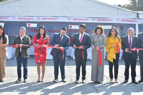 
Para Apoyar a Más de 500 mil vecinos se Realiza la Feria del Crédito y Soluciones del Infonavit en Nezahualcóyotl
