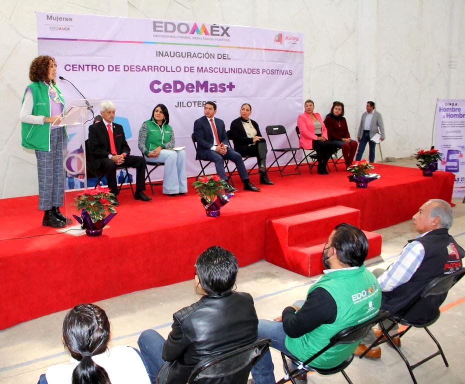 El GEM inaugura Centro de Desarrollo de Masculinidades positivas en Jilotepec