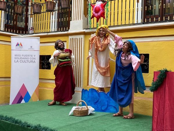 Presentan Puesta Teatral Navideña en Museo Casa Toluca 1920