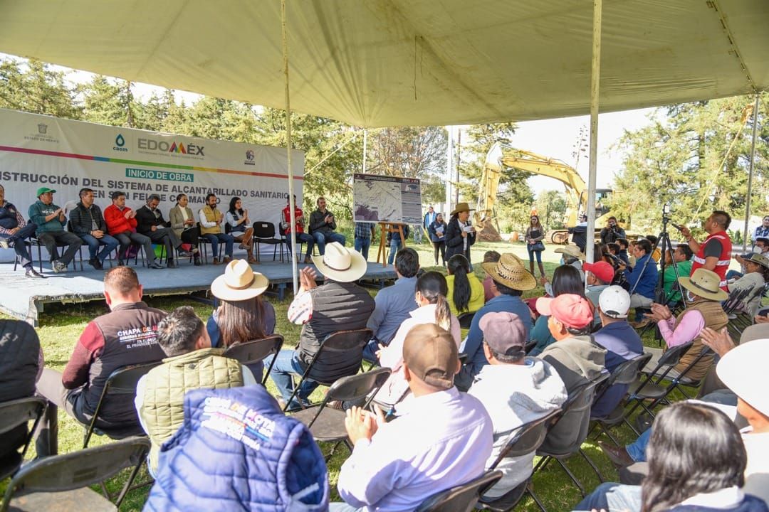 Arranca Gem Obra complementaria de Drenaje en la Comunidad Indígena de San Felipe Coamango, Chapa de Mota
