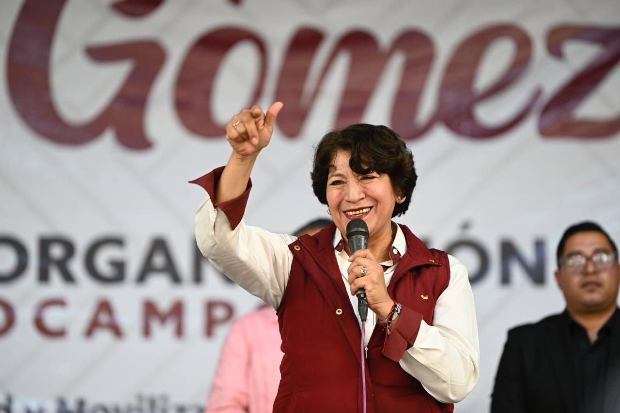 Delfina Gómez encabeza todas las encuestas por la gubernatura del Estado de México