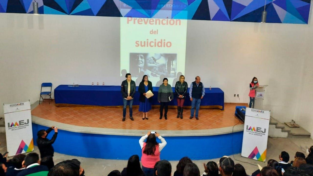 Difunde IMEJ Información
Para Prevenir el Suicidio.