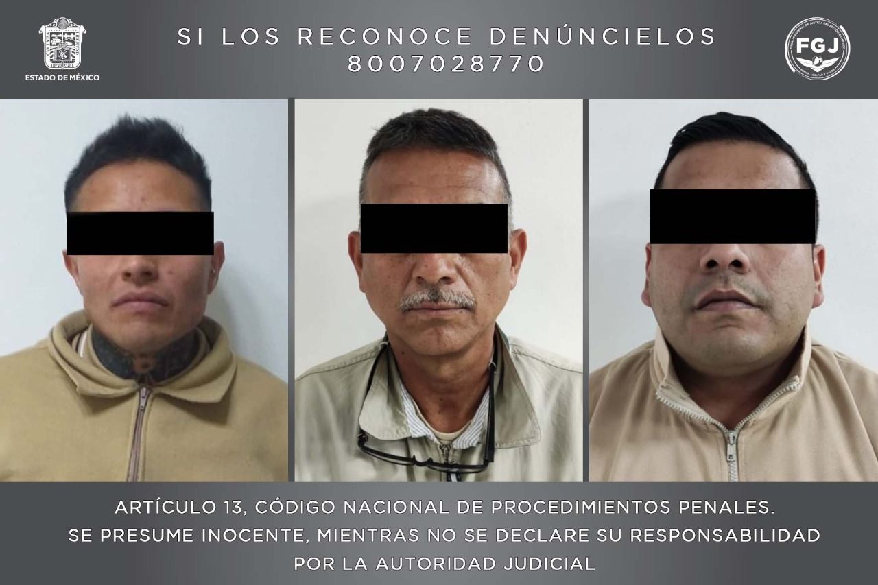 #Vínculan a proceso a tres por robo a banco en Tlalnepantla