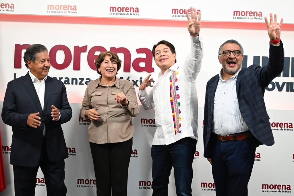 Horacio Duarte coordinará la precampaña y campaña de Delfina Gómez a la gubernatura por el Edomex 
