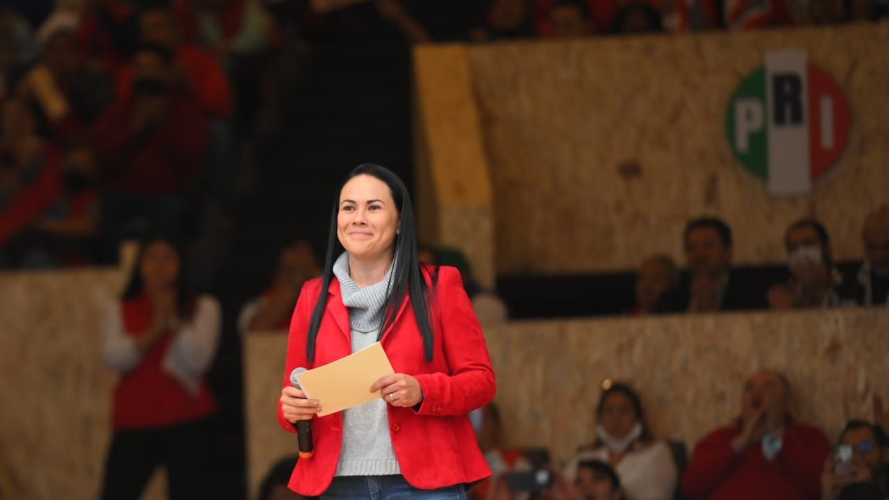 Anuncia Alejandra del Moral su intención de aspirar por la candidatura del PRI al gobierno del Edoméx