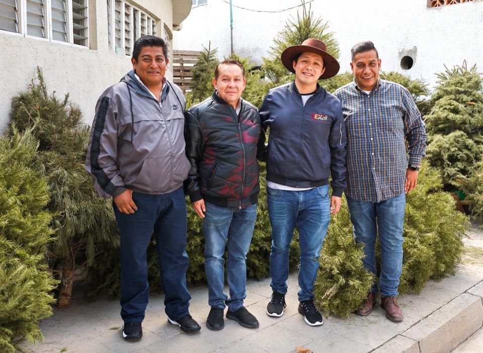 Amplían campaña ’Recicla tu Árbol de Navidad Texcoco 2023’