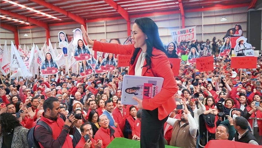 Inicia la Defensa de las Familias Mexiquenses, con el
Apoyo de la Militancia Priista: Alejandra Del Moral.