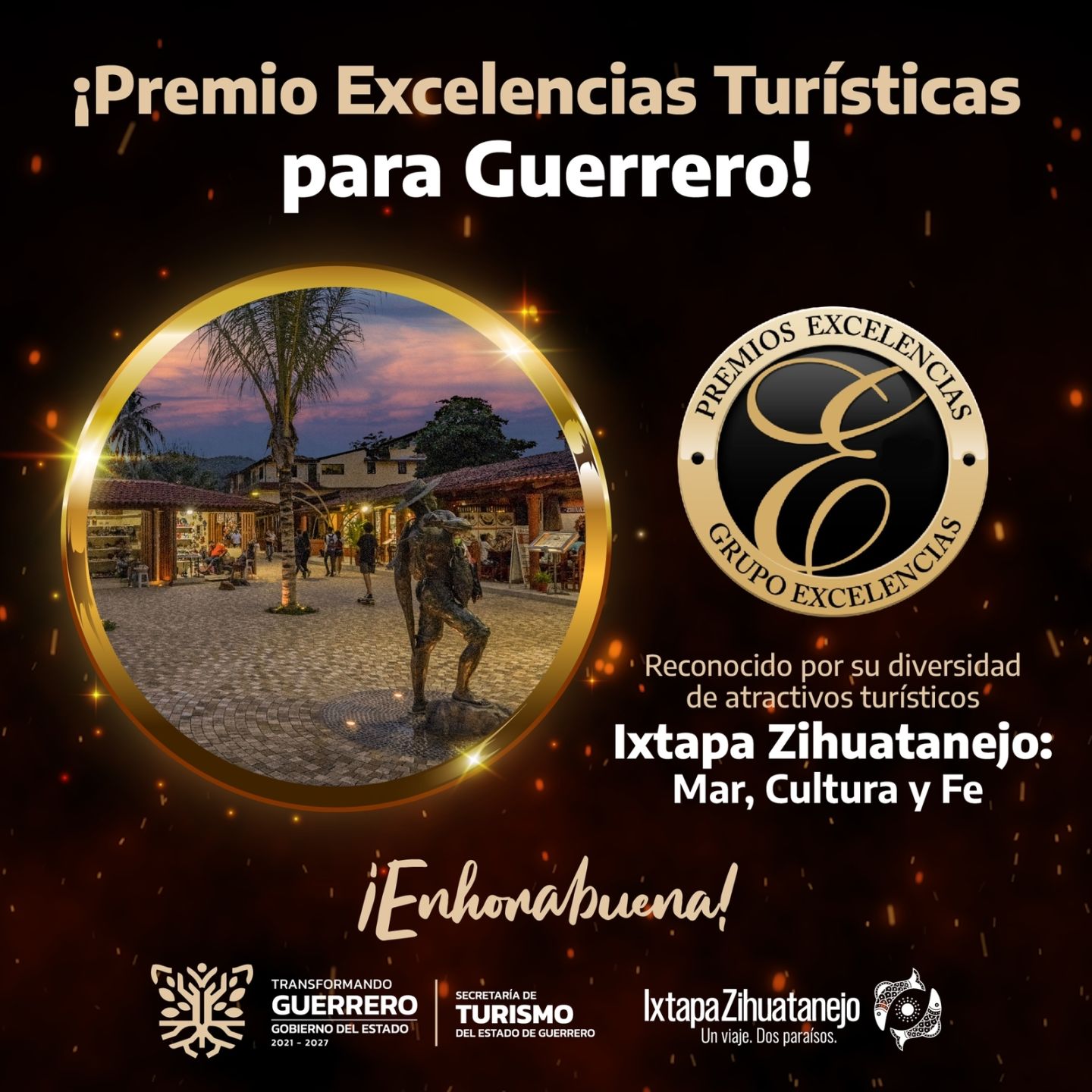 Guerrero gana Premios Excelencias en Fitur 2023