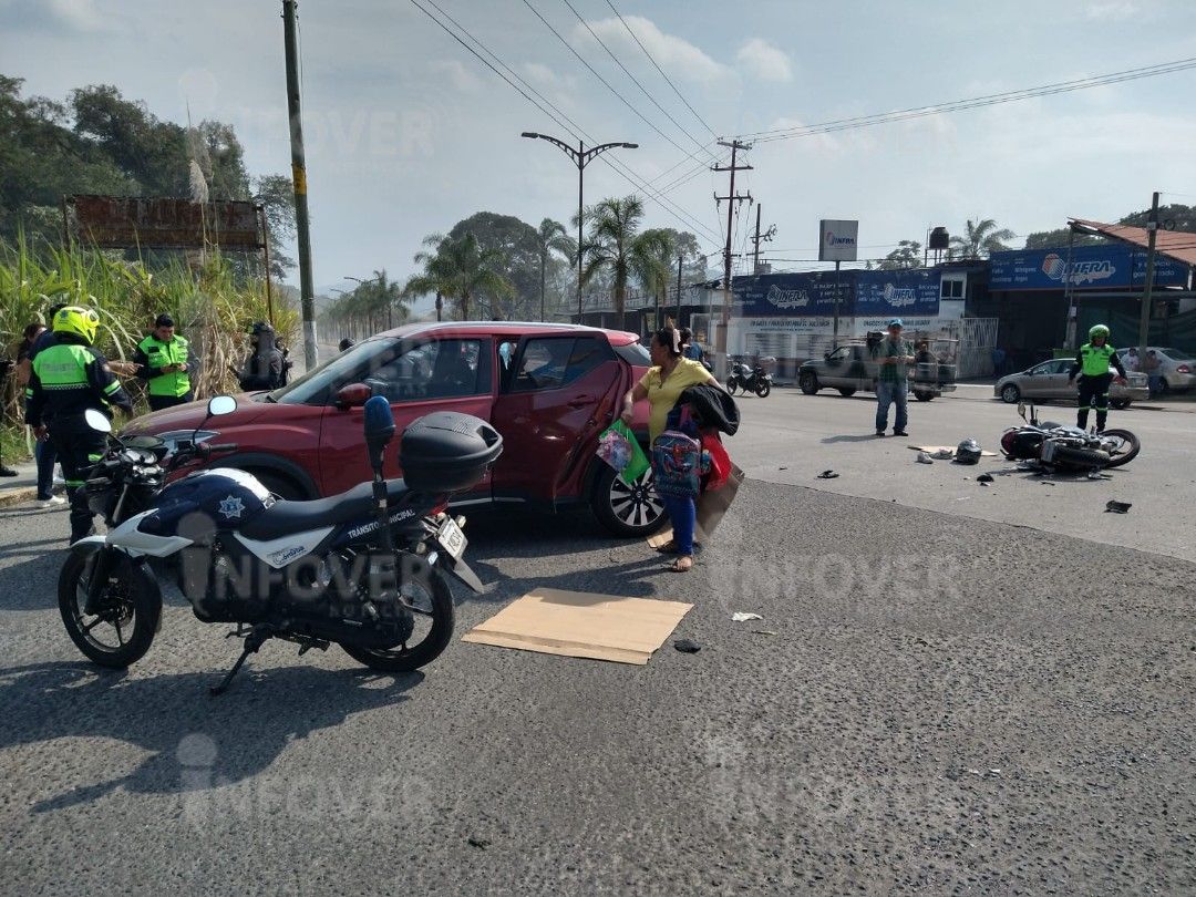 Grave Motorista tras Chocar contra camioneta