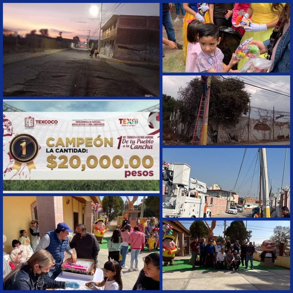 Acciones y trabajos que realizan en Cuautlapan Texcoco :Lic Guadalupe Salinas. 