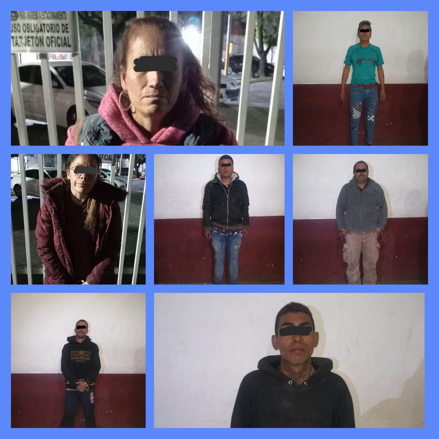 Cae Banda delictiva de 7 malhechores en Texcoco  