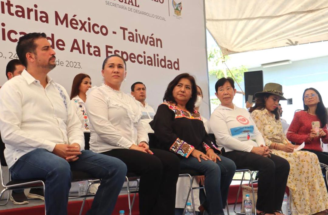 Preside Edda Vite arranque de jornadas médico humanitaria México - Taiwán 