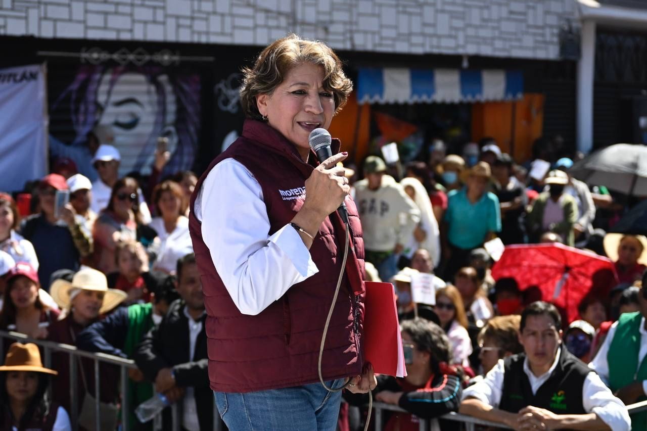 La esperanza crece y el cambio se fortalece en el Estado de México: Delfina Gómez