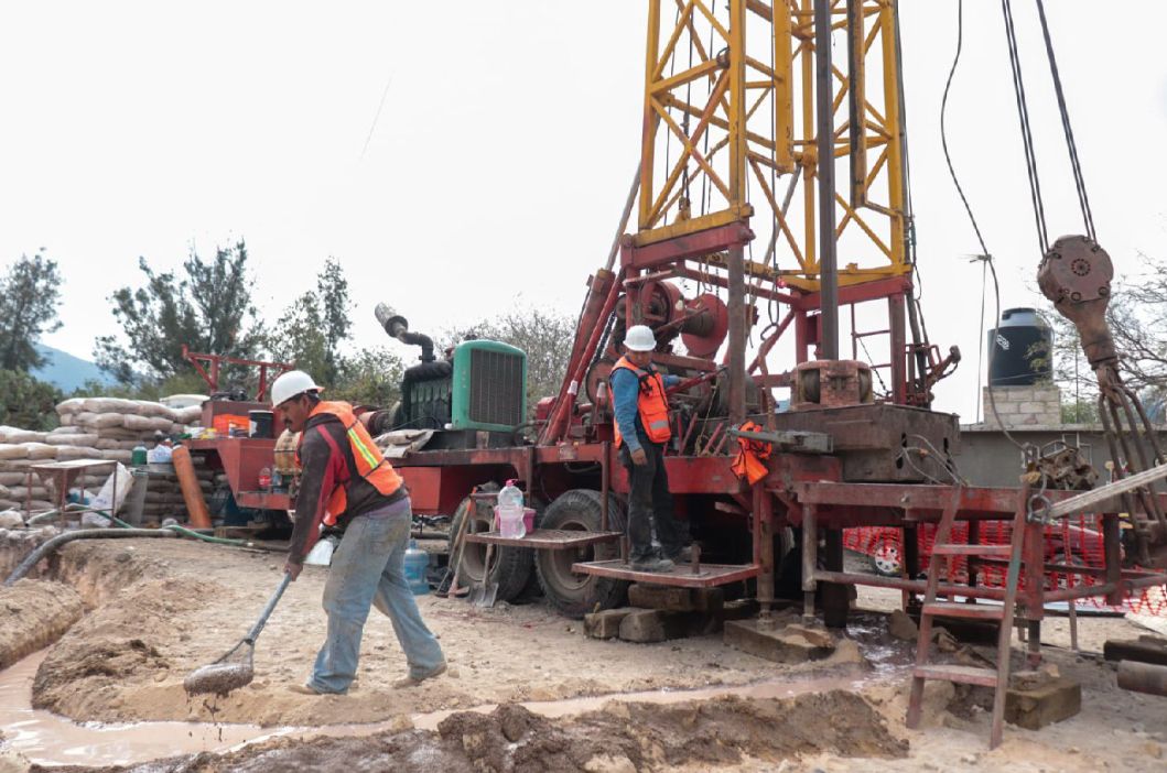 Arranca SOPOT construcción de pozo profundo para agua potable en Alfajayucan