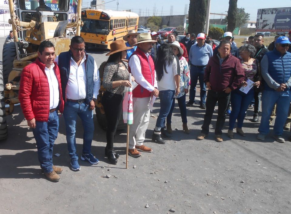 Ayuntamiento de Teotihuacán inicia acciones en Coatlán y Mazapa