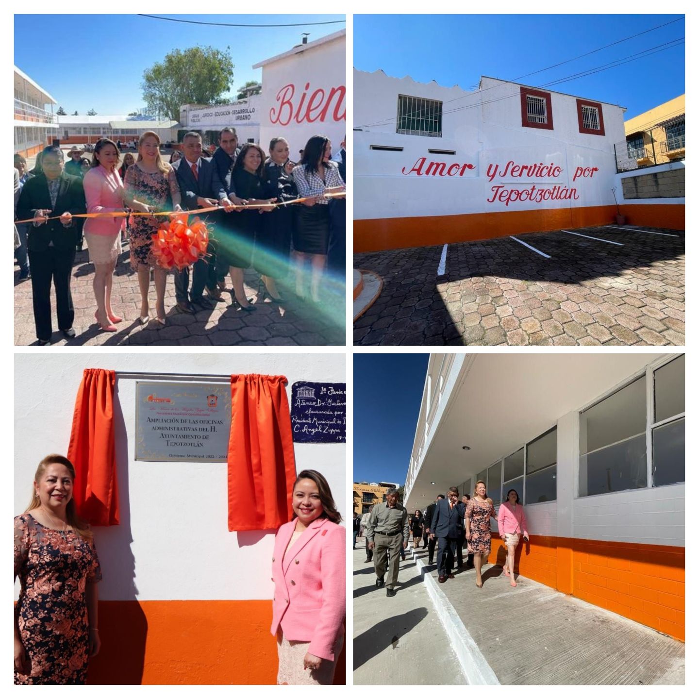 Inauguraron las nuevas oficinas 
Administrativas del gobierno municipal de Tepotzotlán