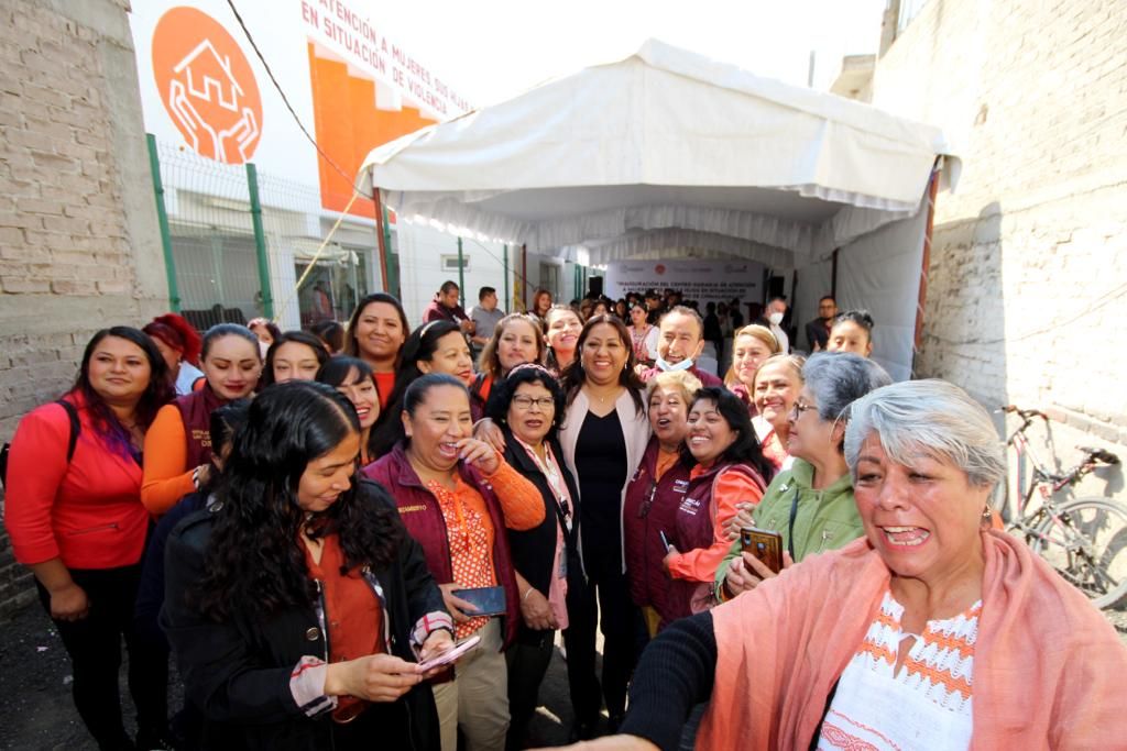 Inauguran Centro Naranja de Atención a Mujeres, sus hijas e hijos en situación de Violencia en Chimalhuacán 