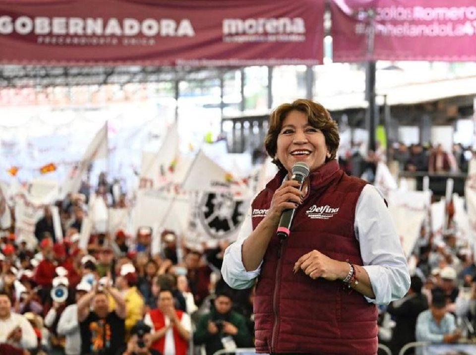 Delfina Gómez ha reunido a más de 330 mil militantes y simpatizantes 