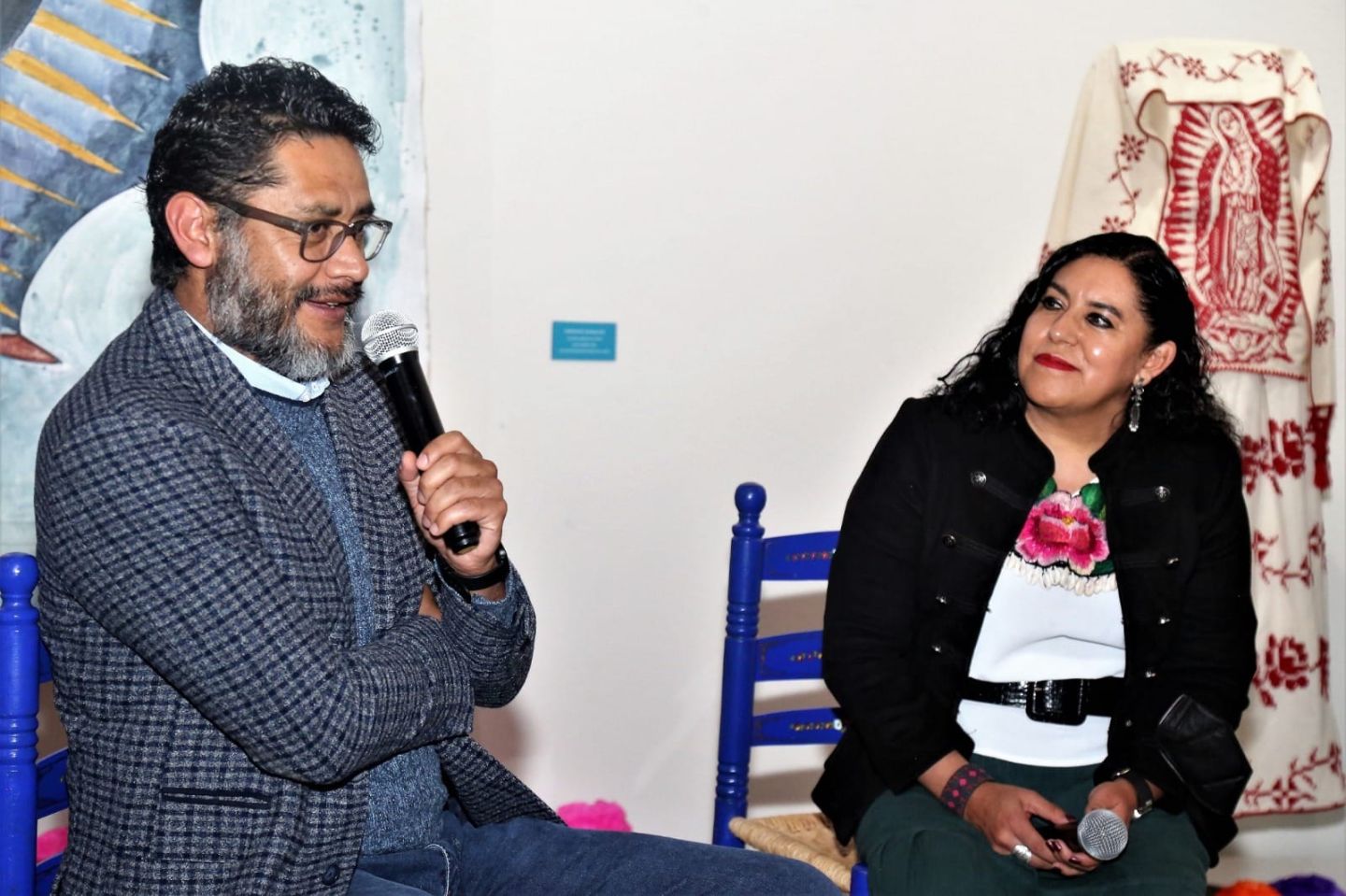 Concluyen Actividades de ’Guadalupanas. Flor
y Canto’ con Charla Alusiva al Fotoperiodismo.