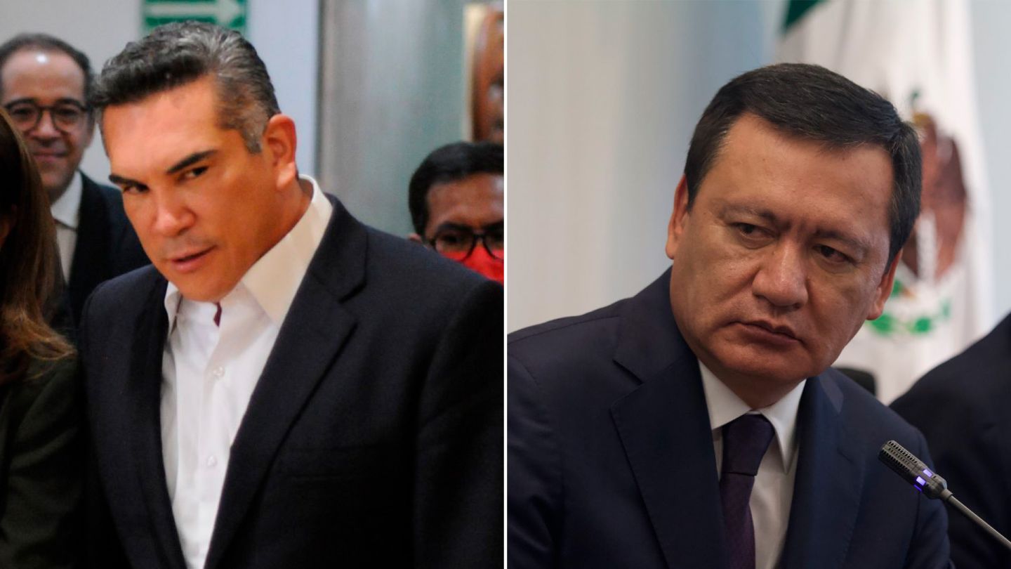 Se reunieron Alito, Monreal y Velasco en el Senado... no invitaron a Osorio Chong 