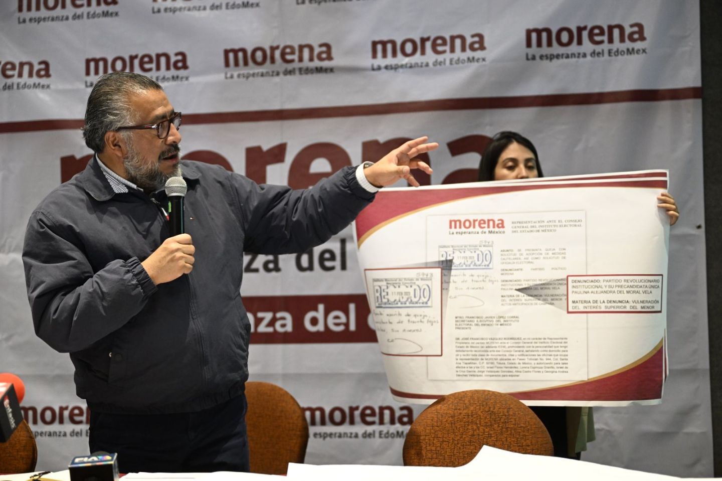 Morena ha presentado ante el IEEM 23 denuncias contra el PRI y su candidata 