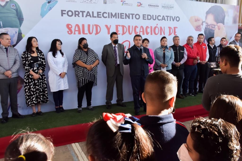 Programa "Salud y educación de 20", pone a Tlalnepantla a la vanguardia educativa 