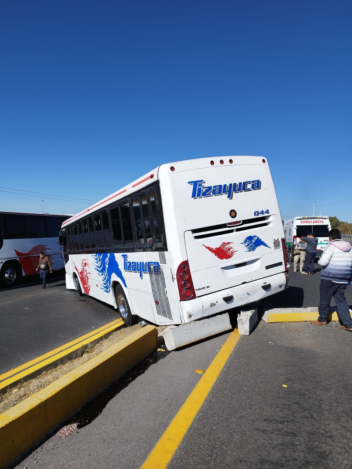 Accidente en la Pachuca - Tulancingo deja 2 lesionados 