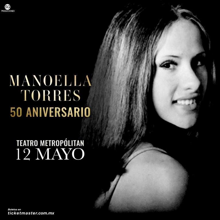 Manoella Torres llega al Teatro Metropólitan 