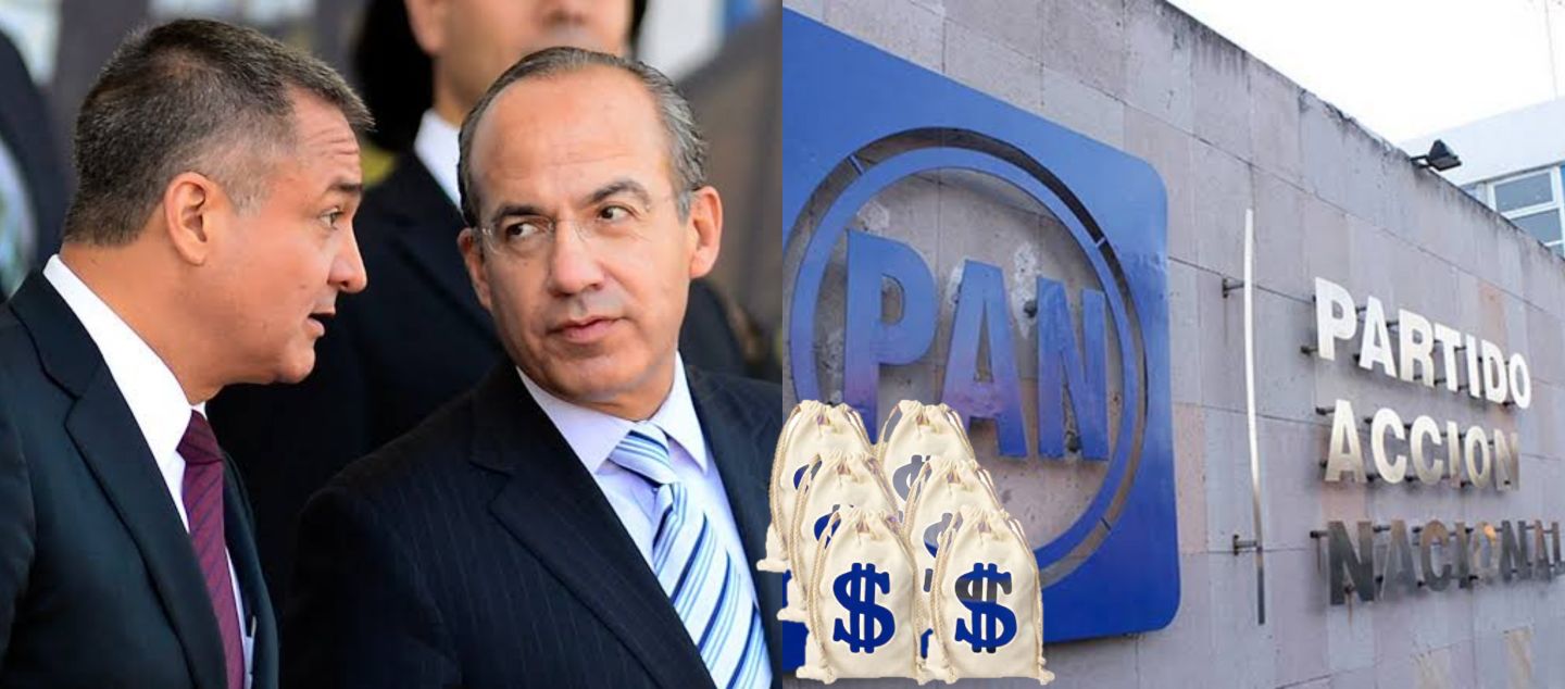 Directamente tanto el PAN como Calderón financiaron a socios de García Luna 