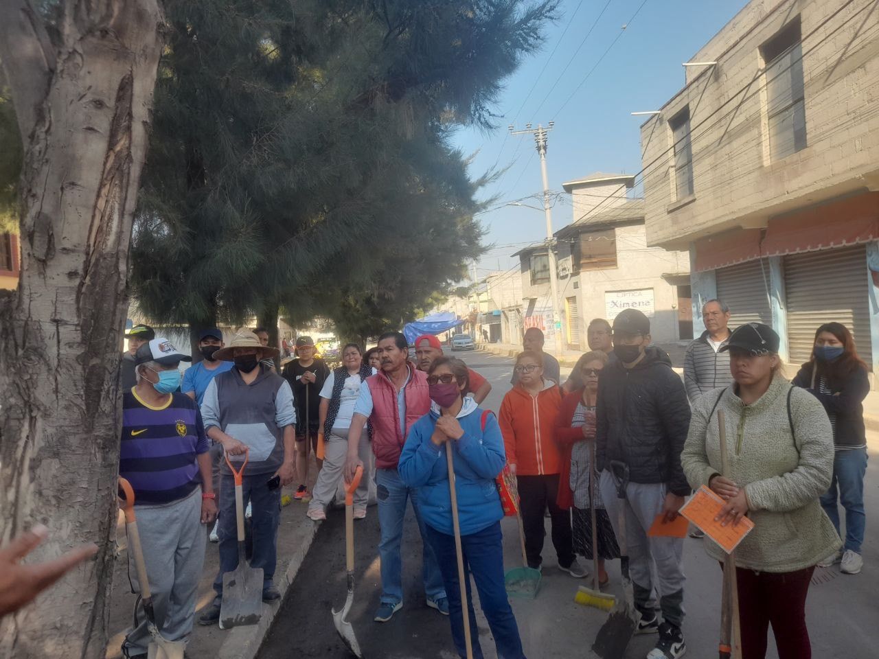 Antorcha organiza faenas comunitarias en Texcoco