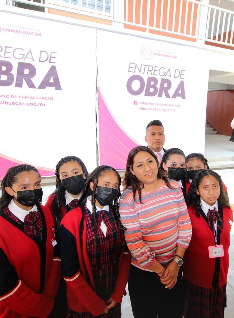 Entregan laboratorio de Ciencias en secundaria de Chimalhuacán 