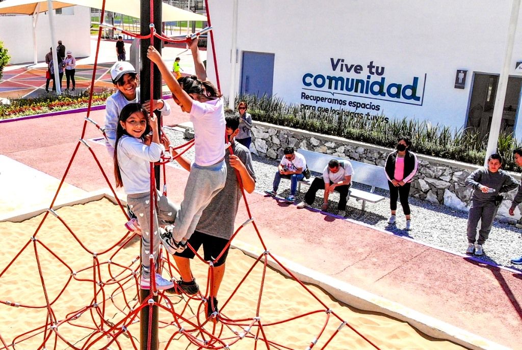 La Unidad Deportiva Chicoloapan es escenario de diversión y reencuentro de la comunidad